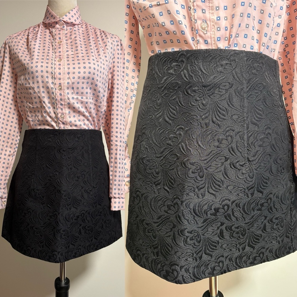3/$10 Jacquard Mini Skirt